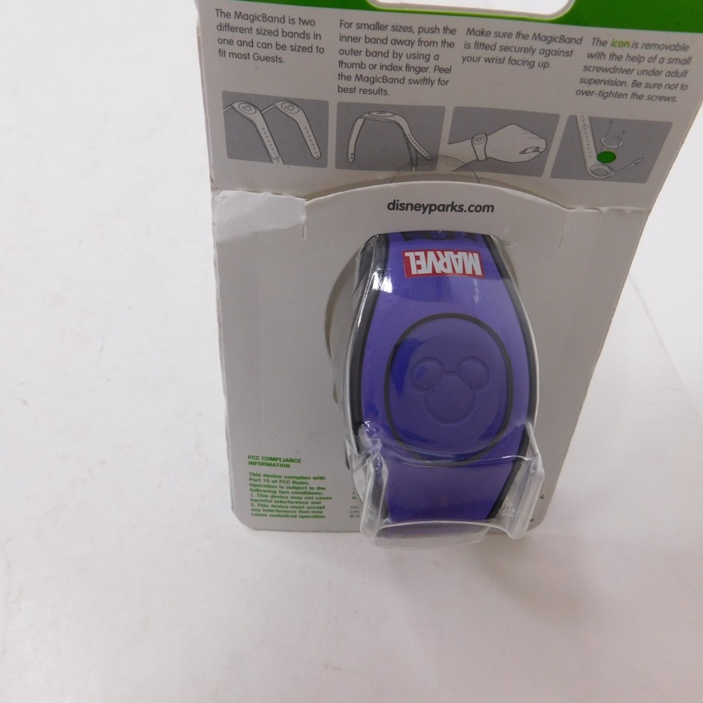 Disney Black Panther Avengers comic book Wakunda Magicband Magic Band NEW Rare - Picture 3 of 7